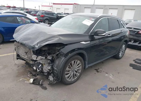 2023 Infiniti Qx50 Luxe Awd from USA, damaged, VIN 3PCAJ5BBXPF123457